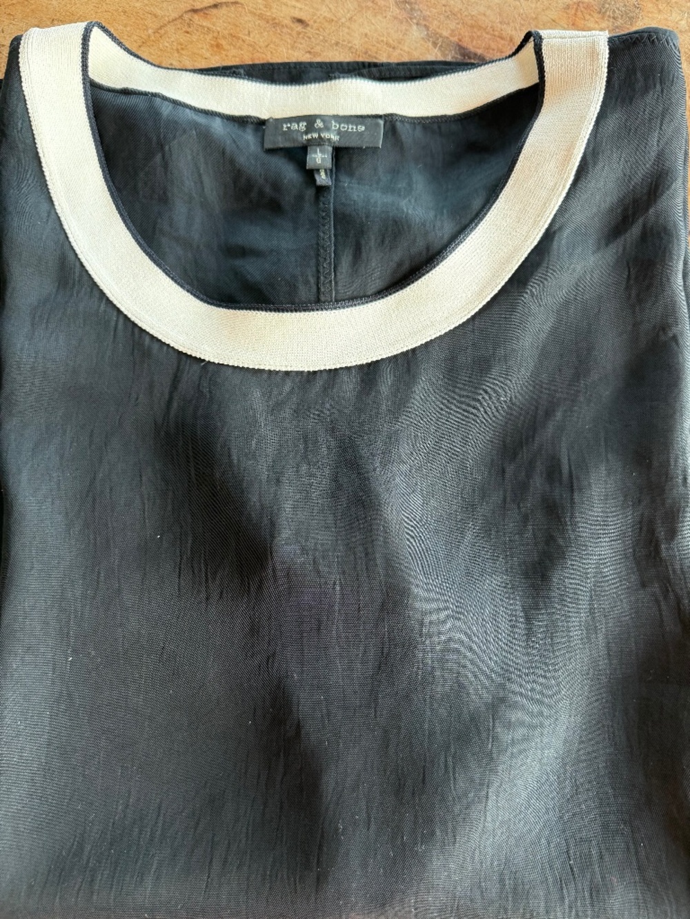 Rag&bone silk like tshirt